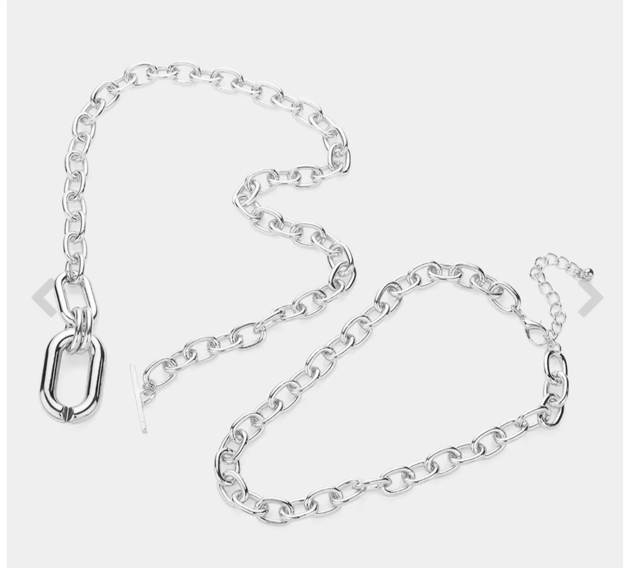 2PCS - Metal Chain Necklaces