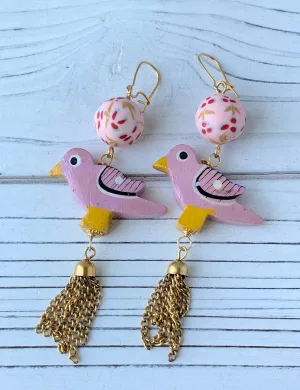 Birdie Statement Earrings