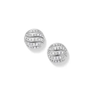 David Yurman 8mm Sculpted Cable Stud Earrings