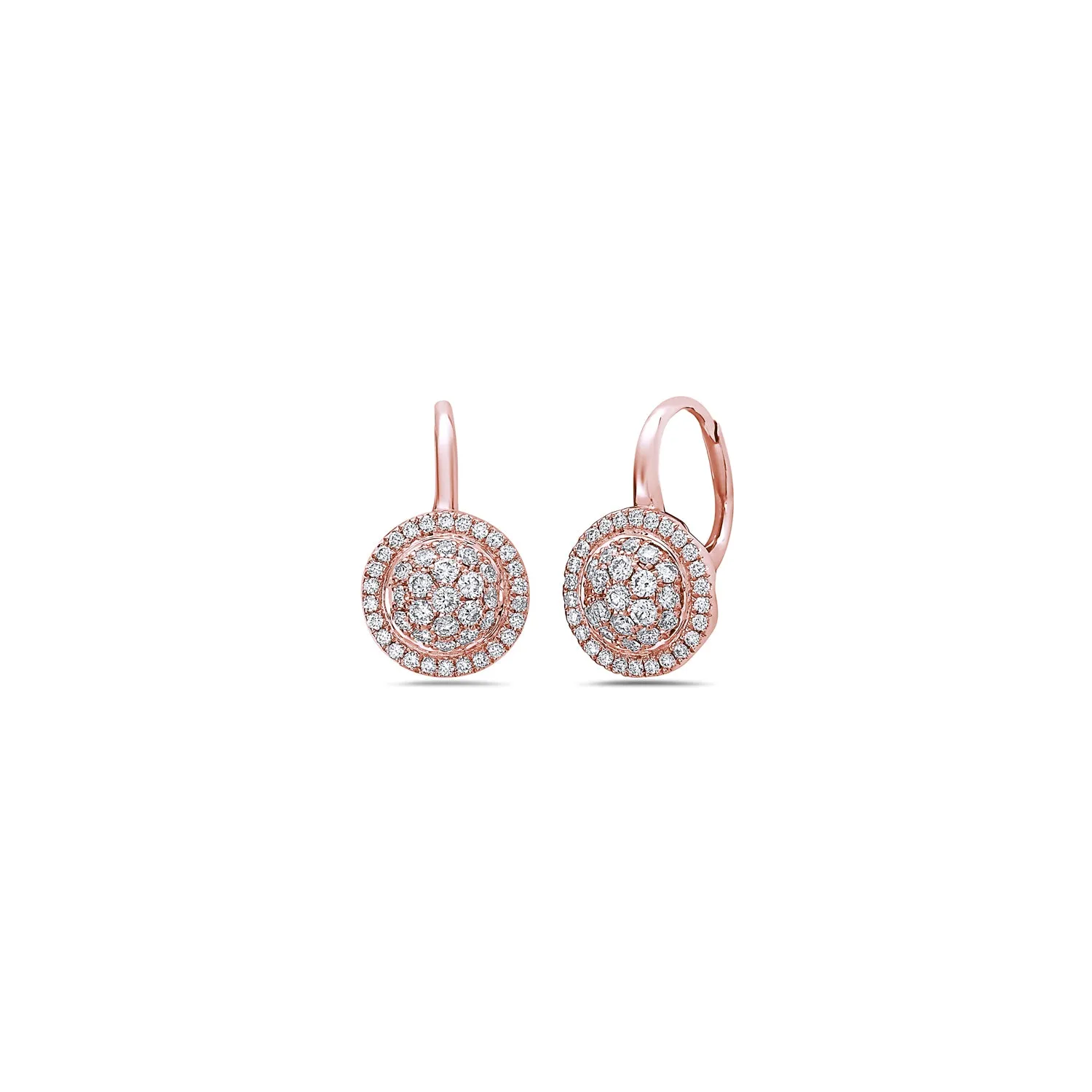 Diamond Station Drop Earring