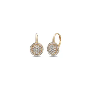 Diamond Station Drop Earring