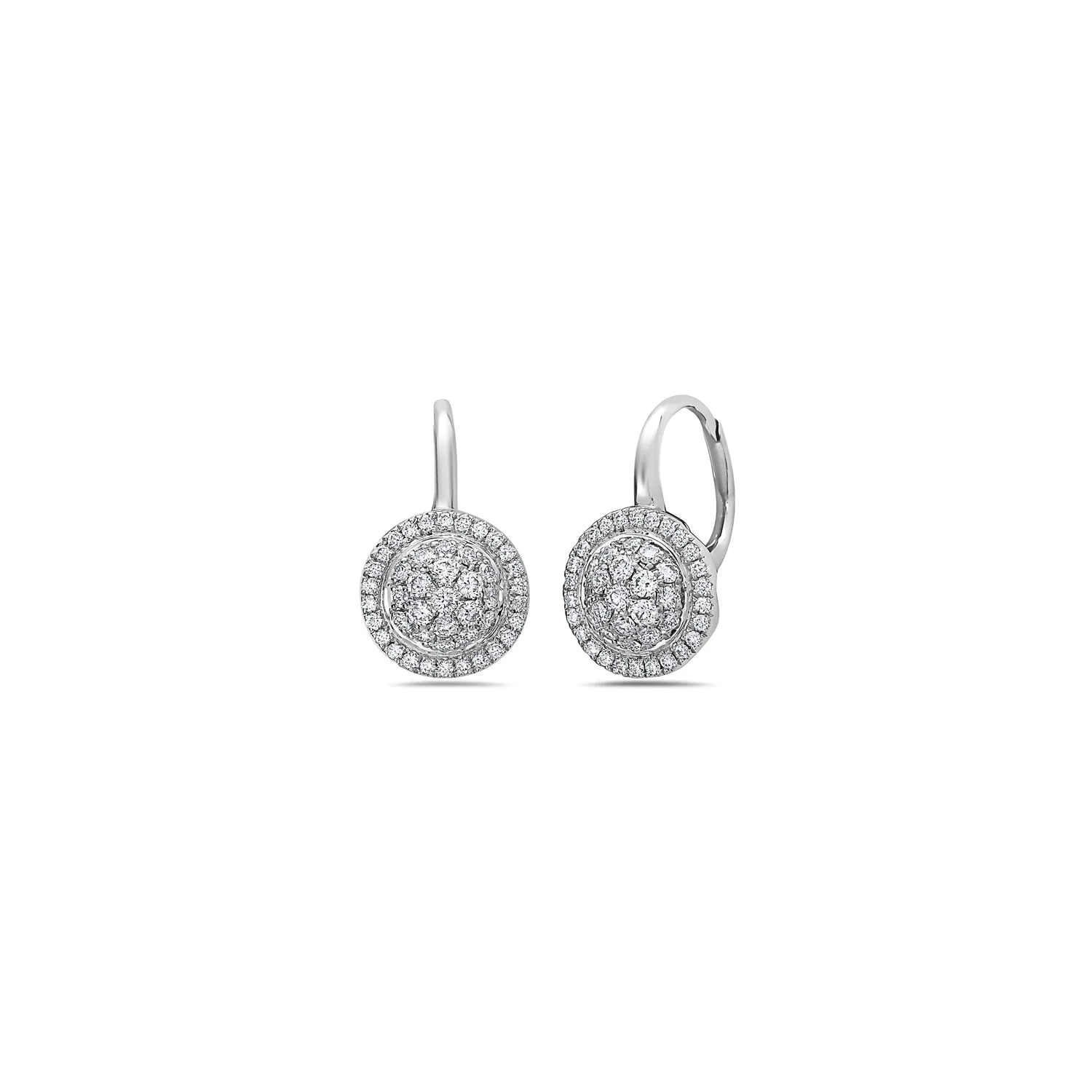 Diamond Station Drop Earring