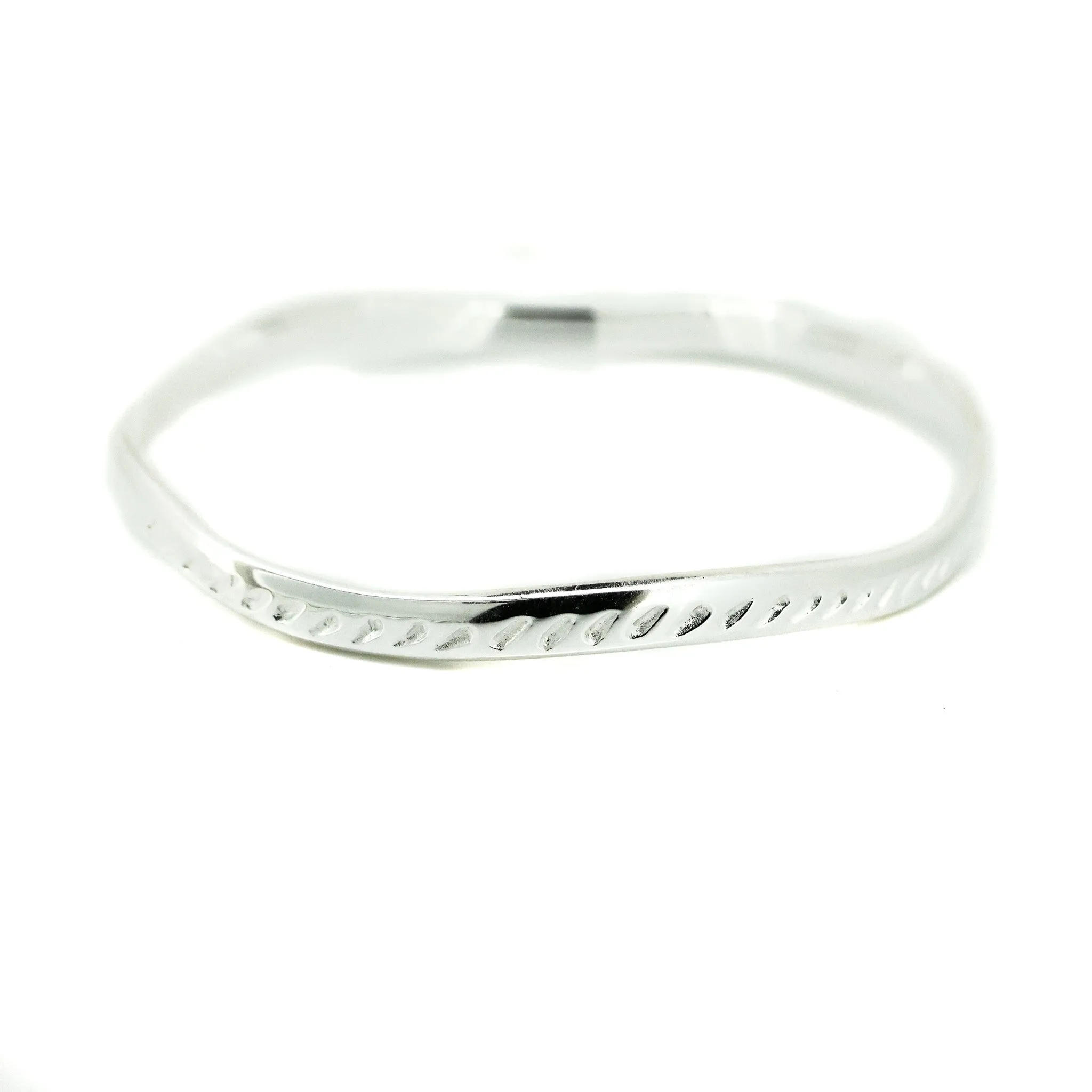 Drift Bangle Silver