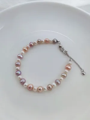 JACARANDA FRESHWATER PEARL BRACELET