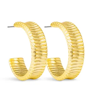 Kennedy Ribbed Hoops