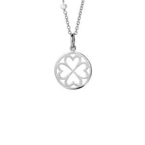 Klover Necklace Pendant Silver