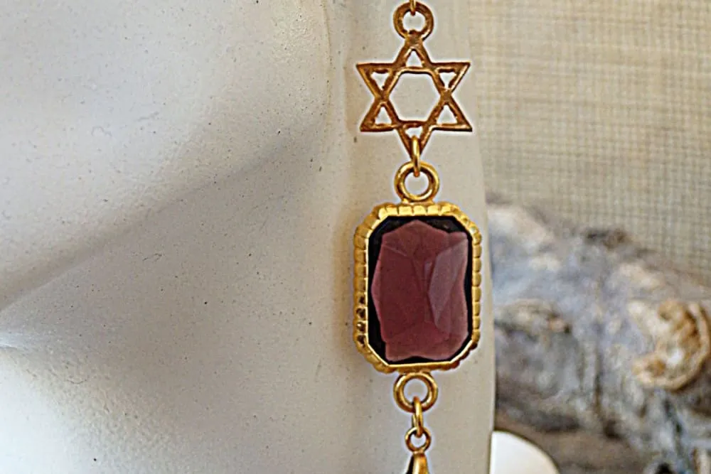 Magen David Earrings