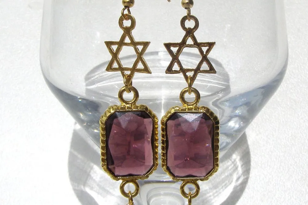 Magen David Earrings