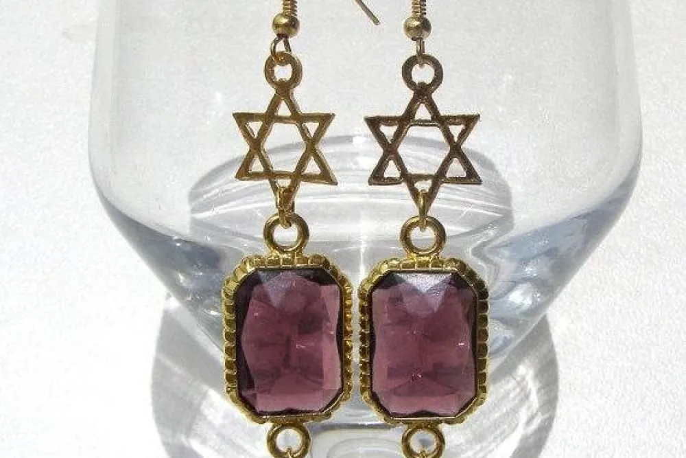 Magen David Earrings