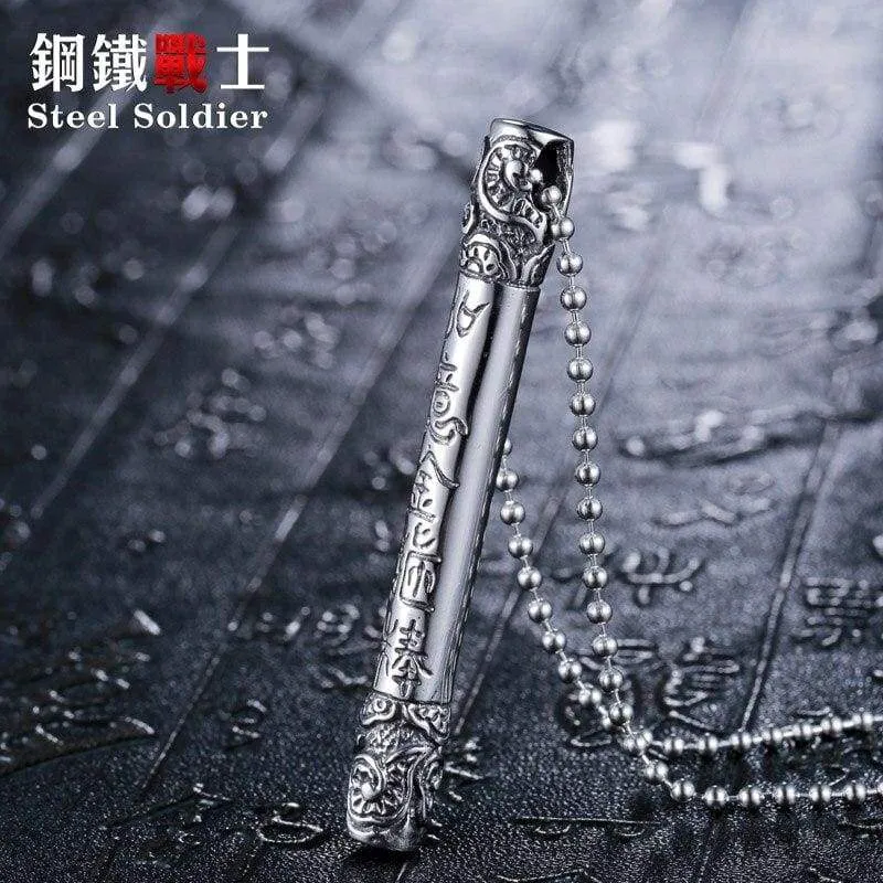 money king bar Cool pendant necklace for Men the journey to west Stainless Steel popular Jewelry