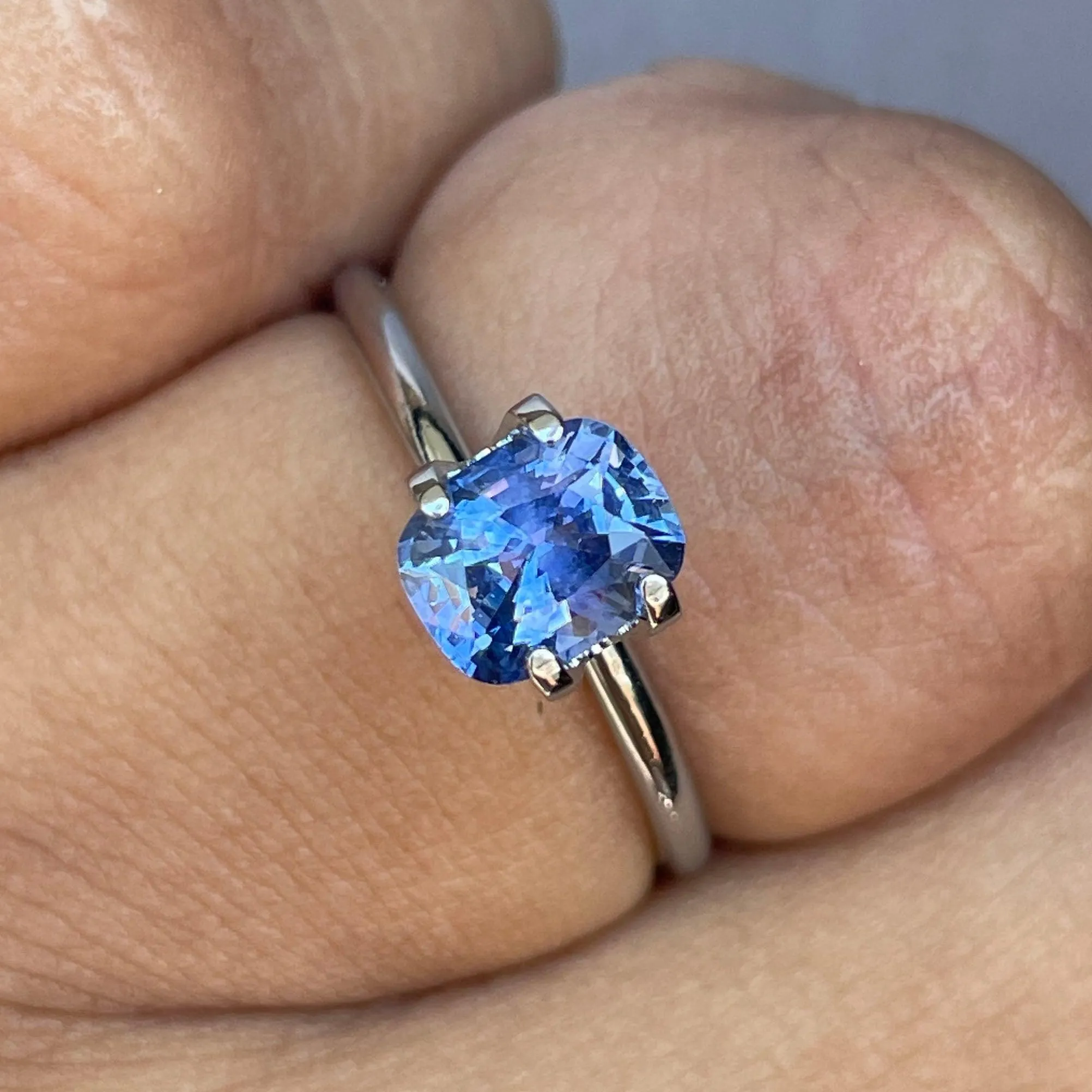 Natural Blue sapphire, 1.31 crt