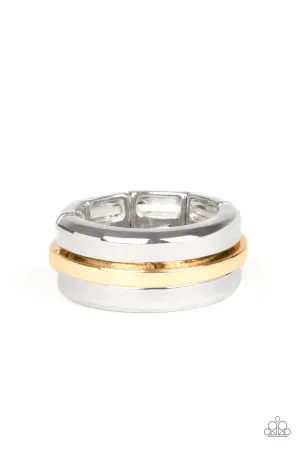 Paparazzi Ring ~ Battle Tank - Silver