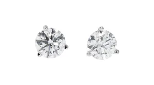 The Black Label Diamond Studs by DeBeers