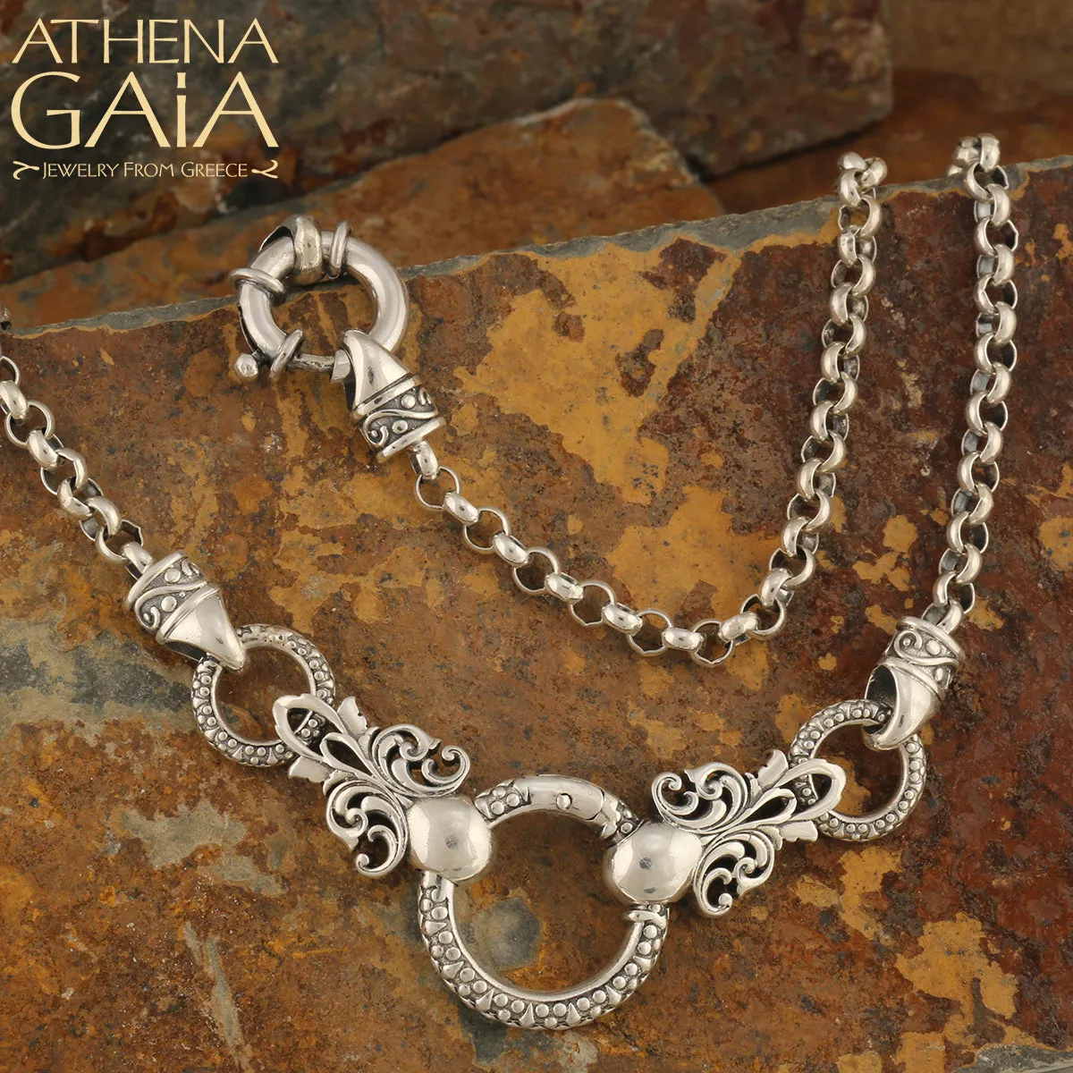 The Heavy Silver Extra Loop Chain